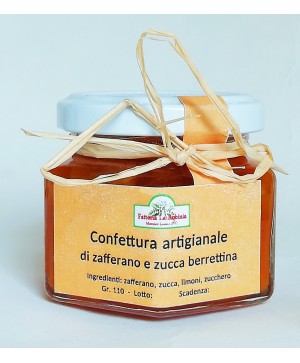 Confettura artigianale di zafferano e zucca berrettina