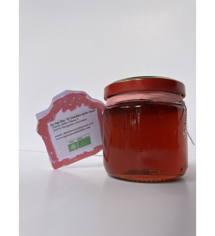 Gelatina di petali di rosa