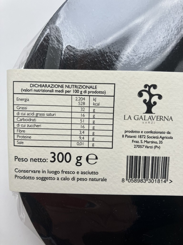 Torta di mandorle di Varzi