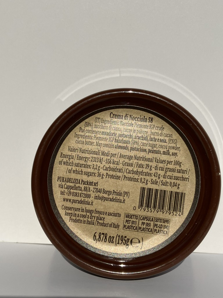Crema di nocciola 58