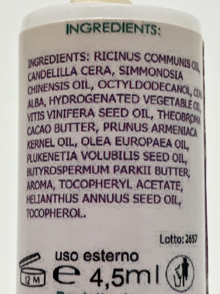 Stick labbra all'uva